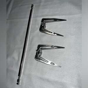 Pampered Chef Air fryer Rotisserie Forks Attachment New